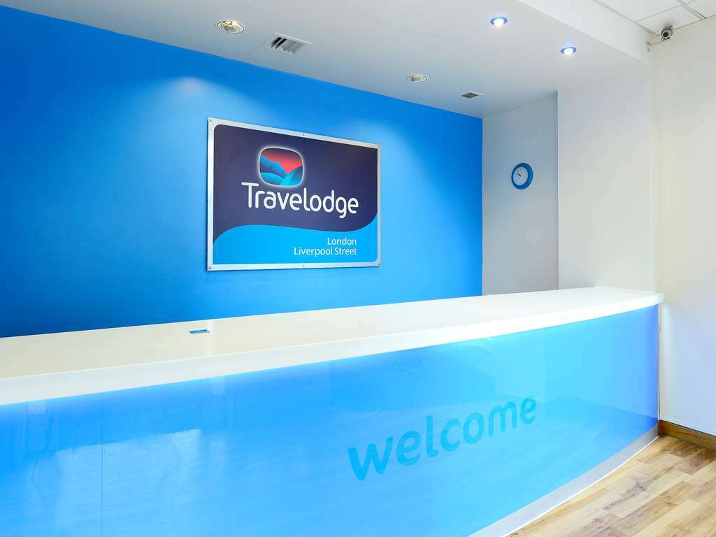 Travelodge London City Liverpool Street Inreriör bild